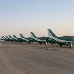 Hosting Saudi Falcon aircrafts at Al Thumama Airport - Ed